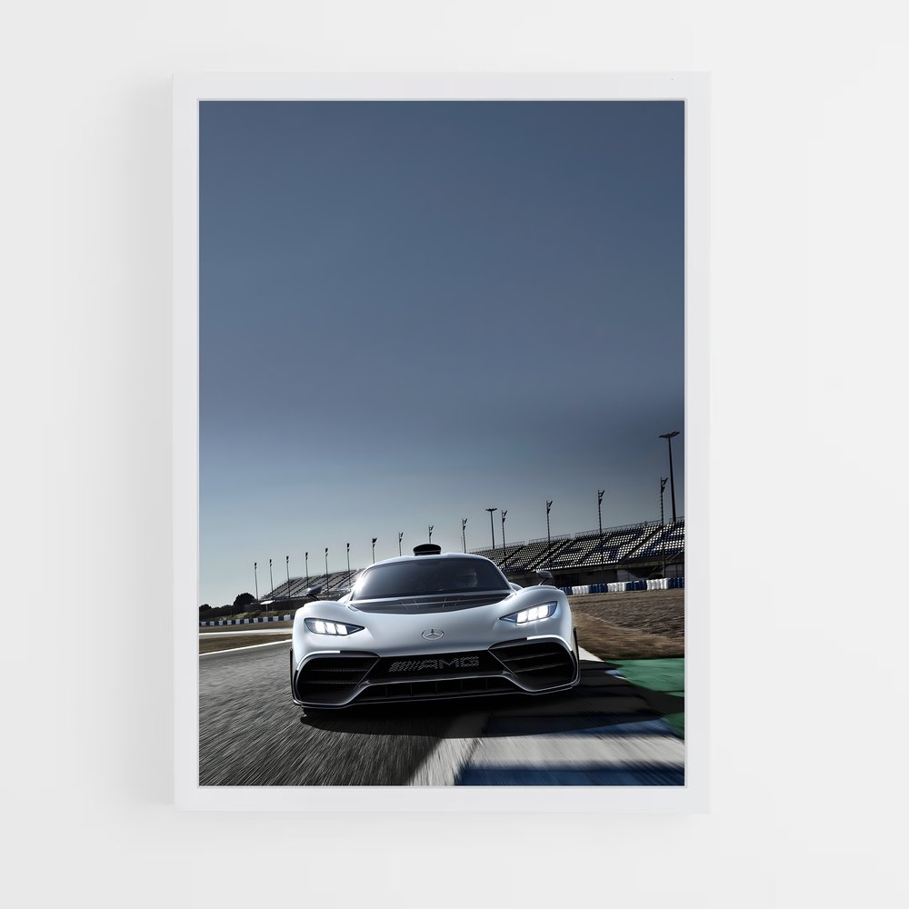 Poster Amg Projet Un Éclatant – affiche Mercedes (vue 3)